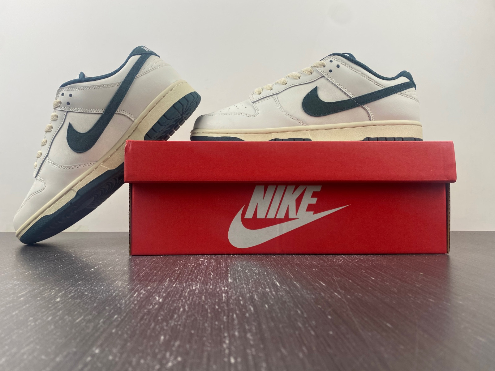 nike dunk low athletic department deep jungle fq8080-133
