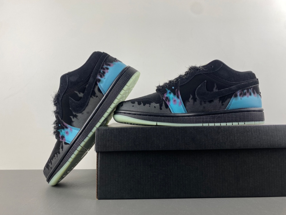 Air Jordan 1 Low Fortune Fly Halloween HQ3442-001