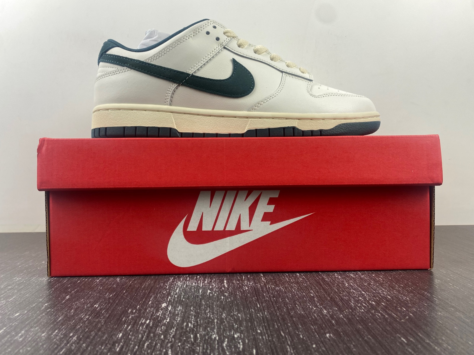 nike dunk low athletic department deep jungle fq8080-133