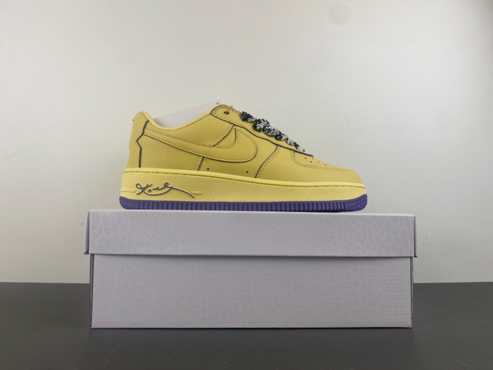 Kobe Bryant x Nike Air Force 1 Low Protro “Soft Yellow” HV9408-700
