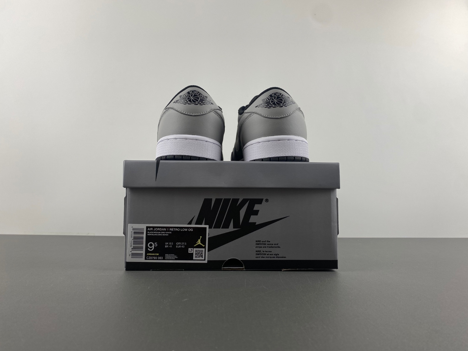 air jordan 1 low og “shadow” cz0790-003