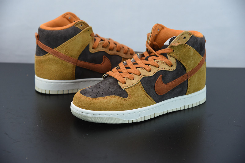 nike dunk high “dark curry” dd1401-200