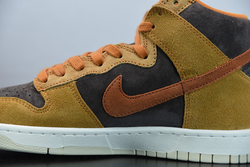 nike dunk high “dark curry” dd1401-200