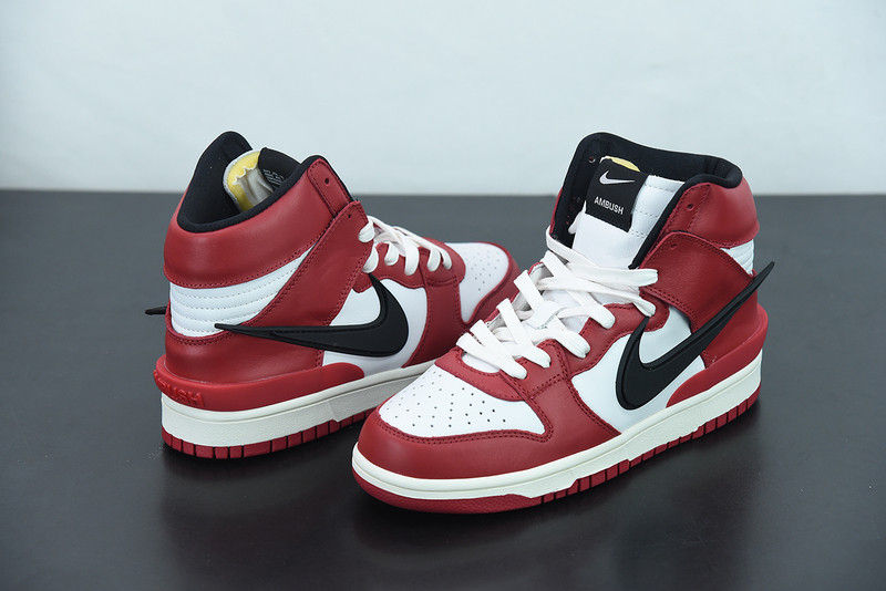 ambush x nike dunk high “chicago” cu7544-102