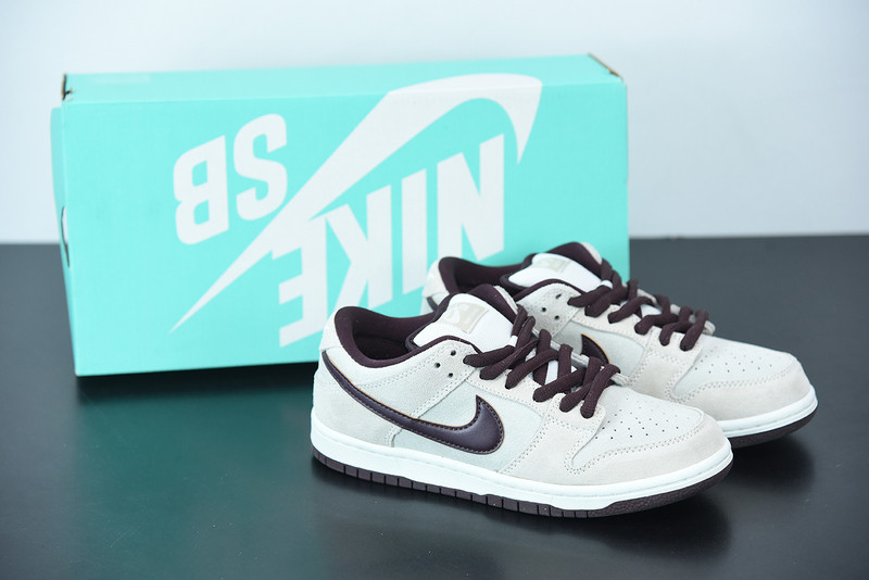 nike sb dunk low desert sand mahogany bq6817-004