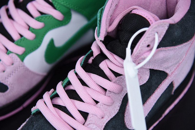nike sb dunk high invert celtics cu7349-001