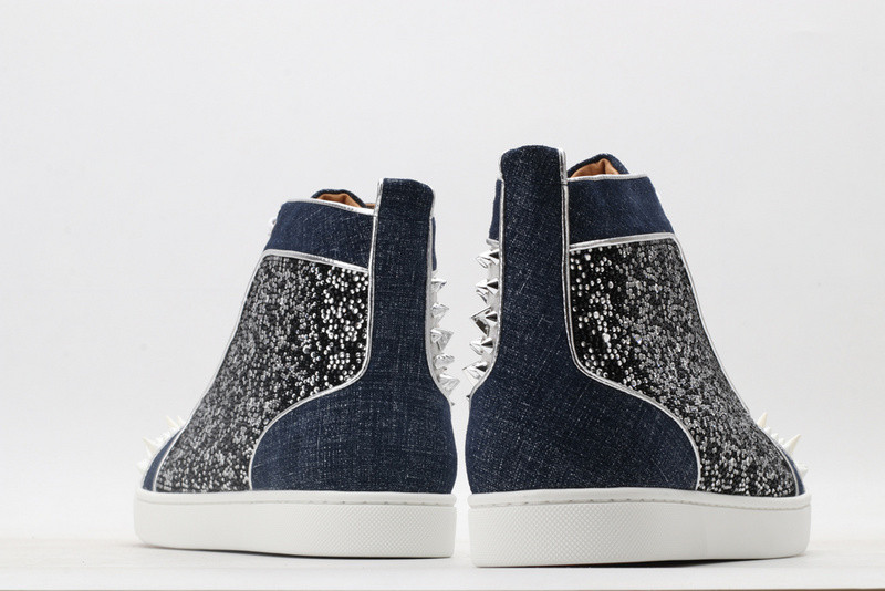 chian louin high top sneaker
