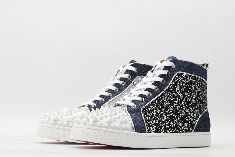 chian louin high top sneaker