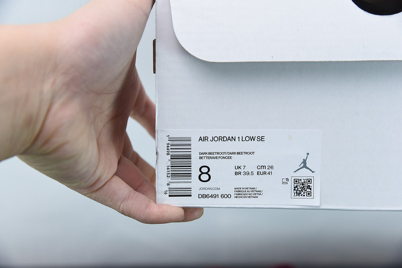 air jordan 1 low se ‘dark beetroot“ db6491-600