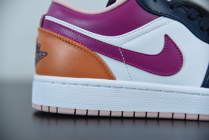 air jordan 1 low purple magenta dj4342-400