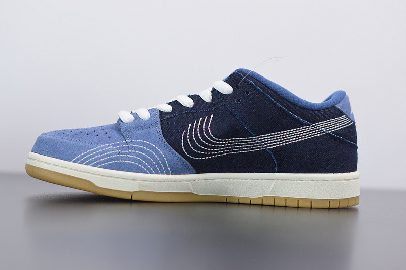 nike dunk low denim sashiko cv0316-400