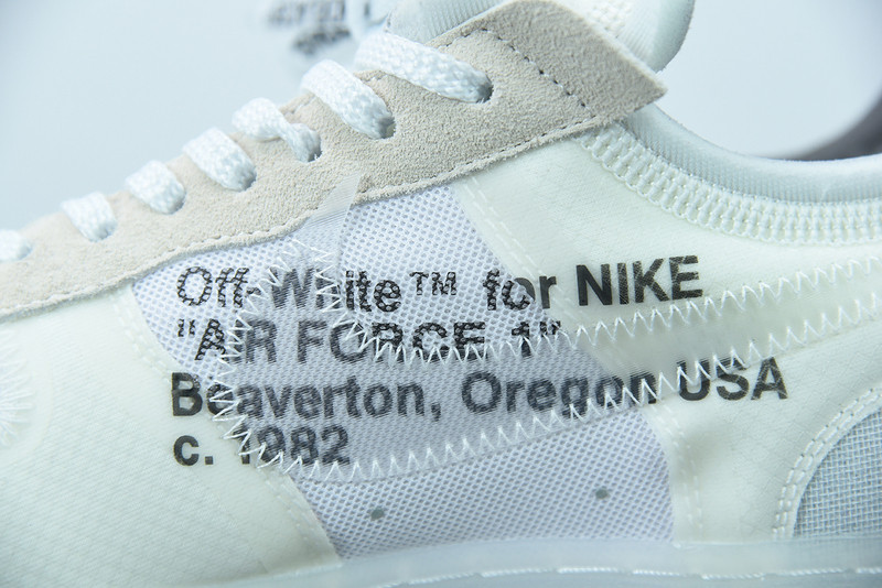 nike air force 1 low "of" ao4606-100
