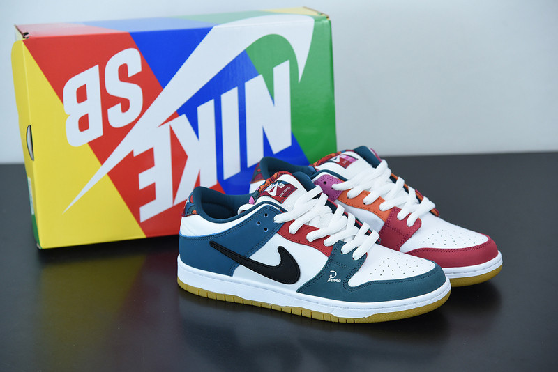 parra x nike sb dunk low dh7695-100