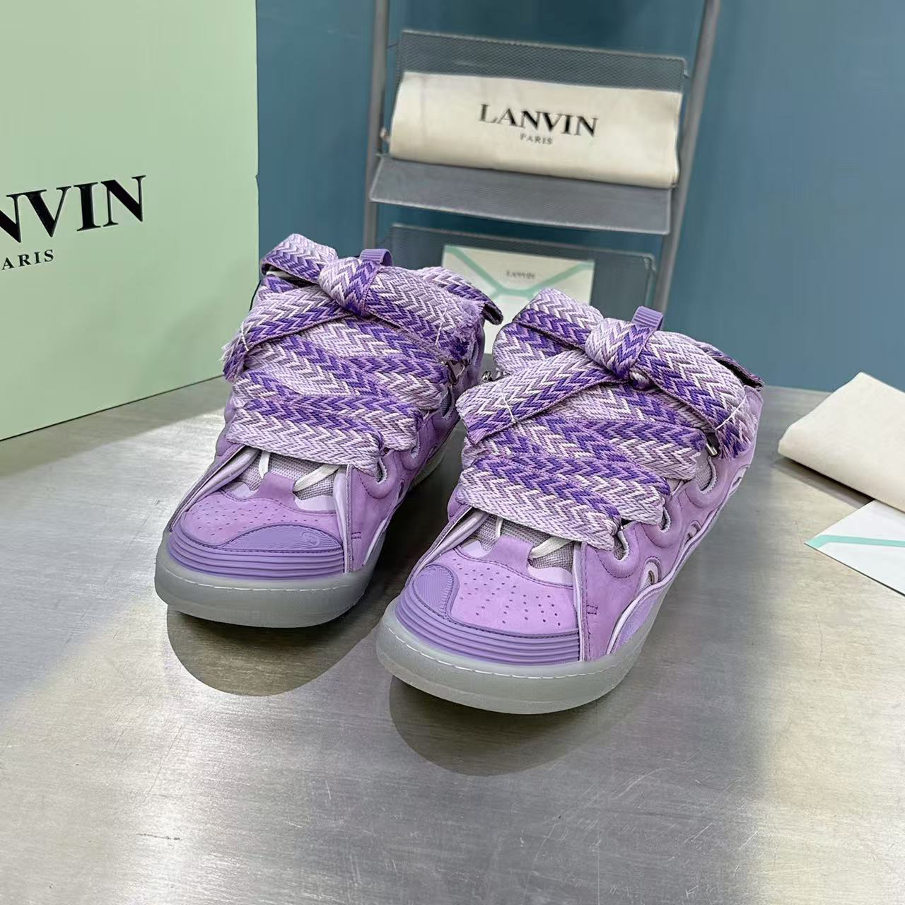 LANVIN CURB SNEAKER