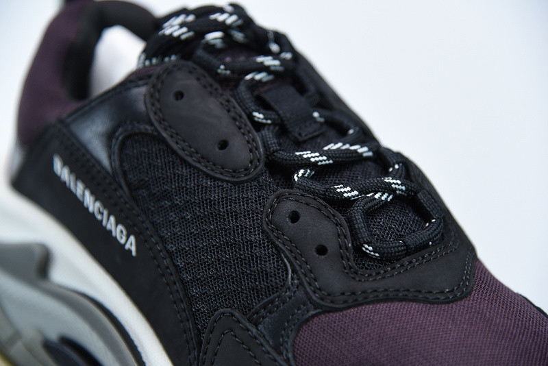 bc triple s trainer black burgundy white 536737 w09oh 1091