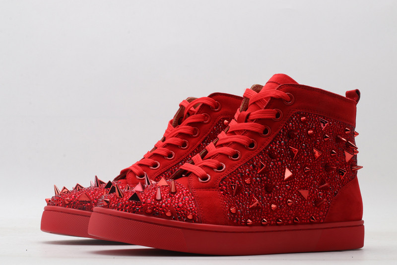 chian louin high top sneaker