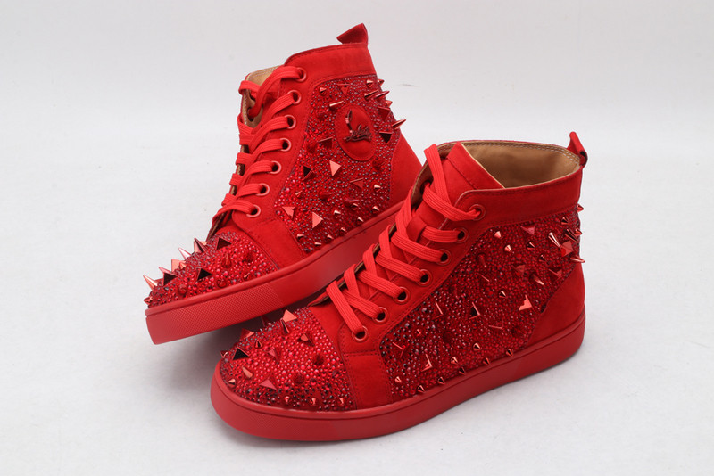 chian louin high top sneaker