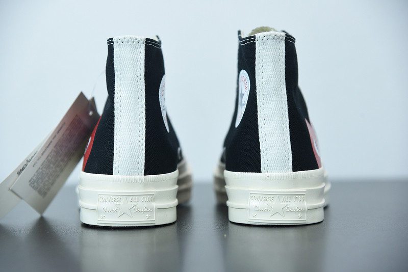 cdg play x converse