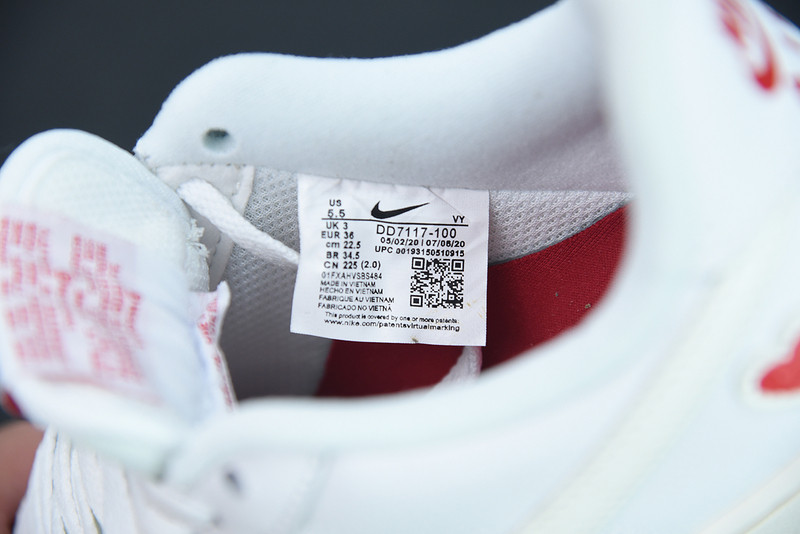 nike air force 1 low valentines day（2021）dd7117-100