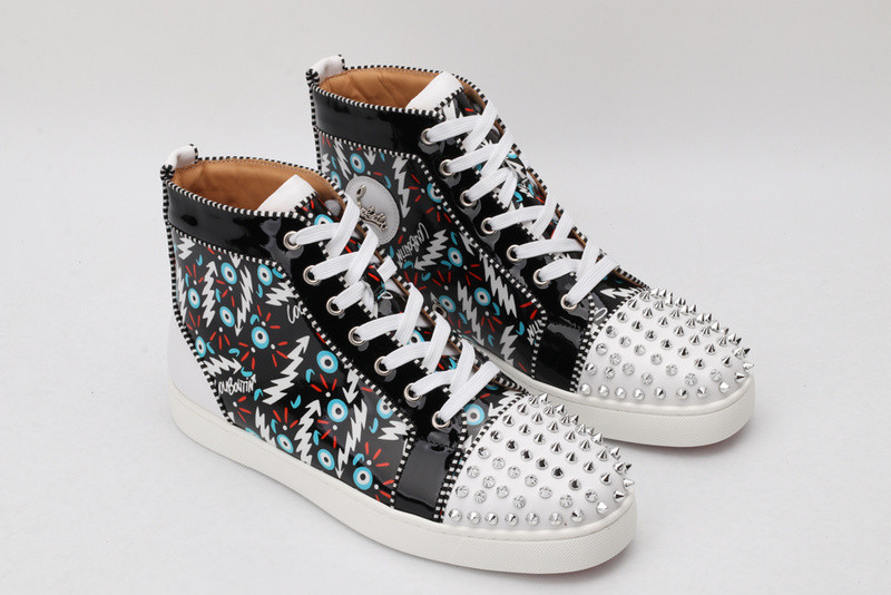 chian louin high top sneaker