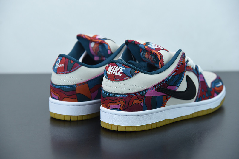 parra x nike sb dunk low pro sb abstract art