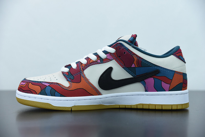 parra x nike sb dunk low pro sb abstract art