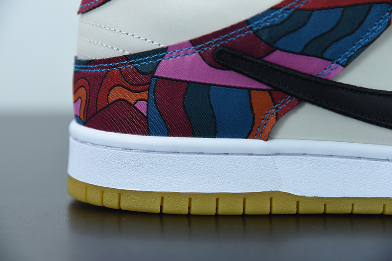 parra x nike sb dunk low pro sb abstract art