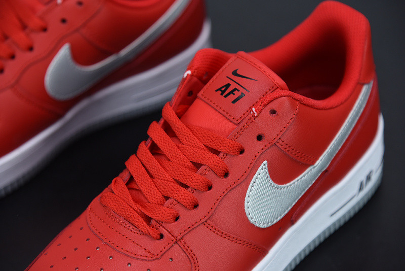 nike air force 1 low in red and grey dd7113-600