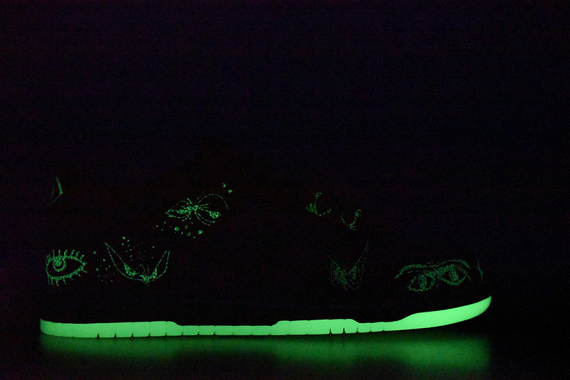 nike dunk low “halloween” dd3357-100