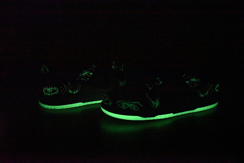 nike dunk low “halloween” dd3357-100