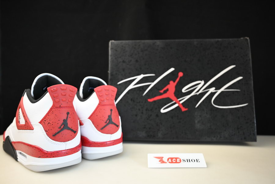air jordan 4 “red cement” dh6927-161