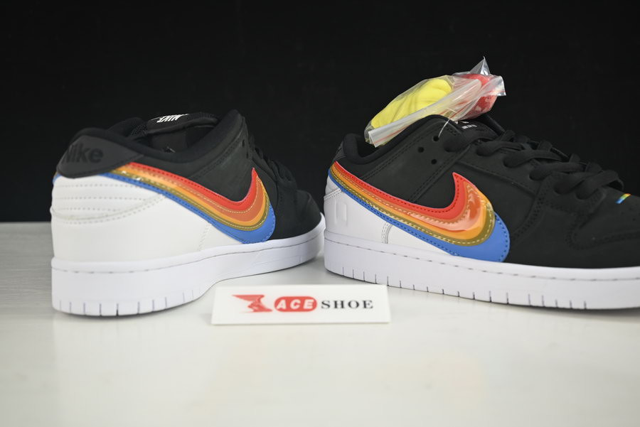 polaroid x nike sb dunk low dh7722-001