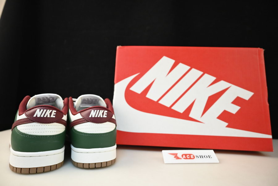 nike dunk low “gorge green” fb7160-161