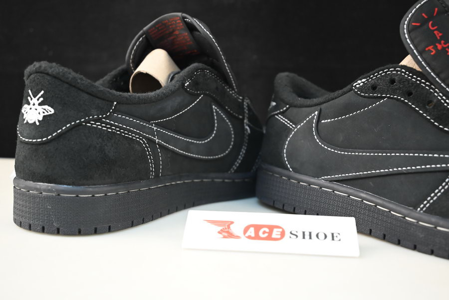 Travis Scott x Air Jordan 1 Low OG “Black Phantom” DM7866-001