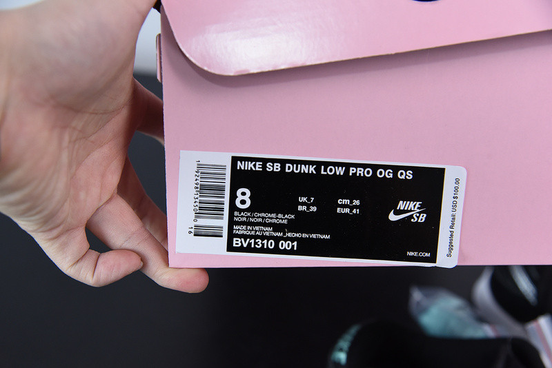 nike sb dunk low black x Di*m*nd s*pply x co bv1310-001
