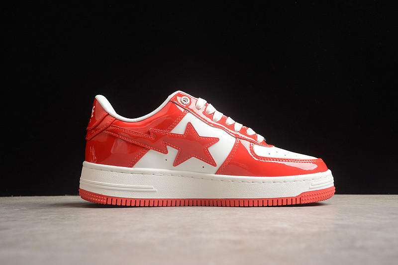 a bathing ape bape sk8 sta red