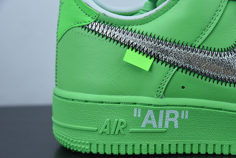 nike of x air force 1 low “light green spark” dx1419-300