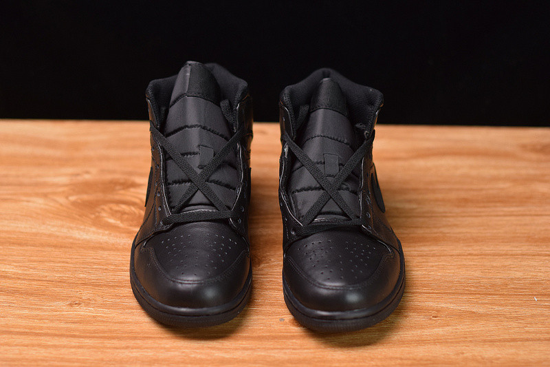 air jordan 1 mid “deep black” 554725-090