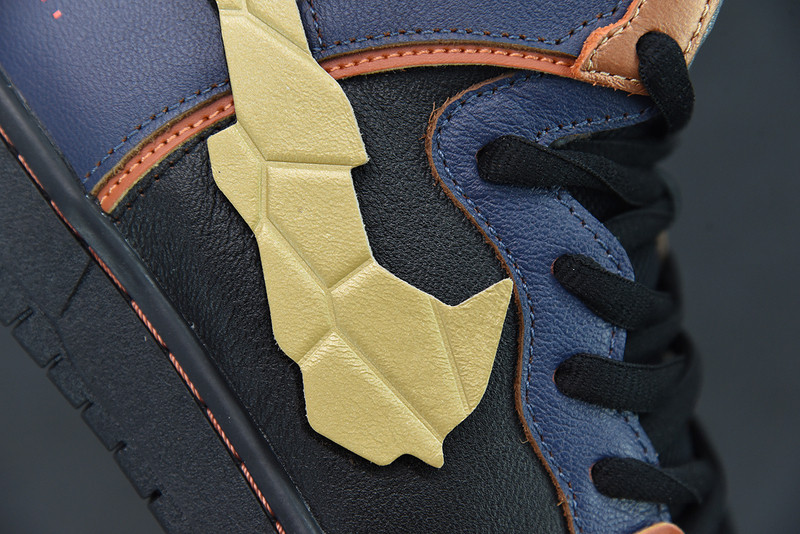 gundam x dunk high “banshee” dh7717-400