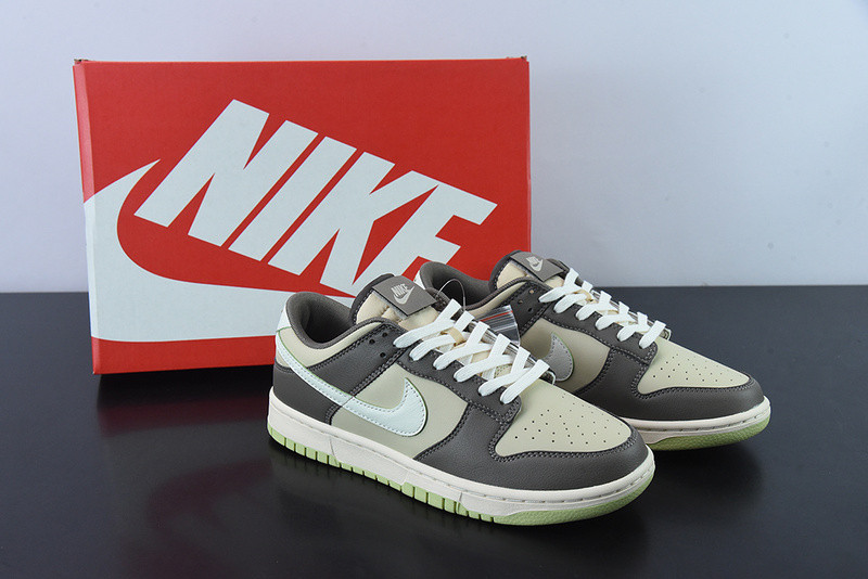 nike sb dunk low"sail olive grey fb4960-21