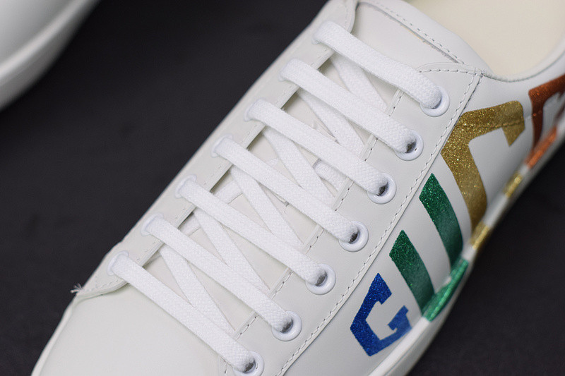 g*u*i ace embroidered low-top sneaker
