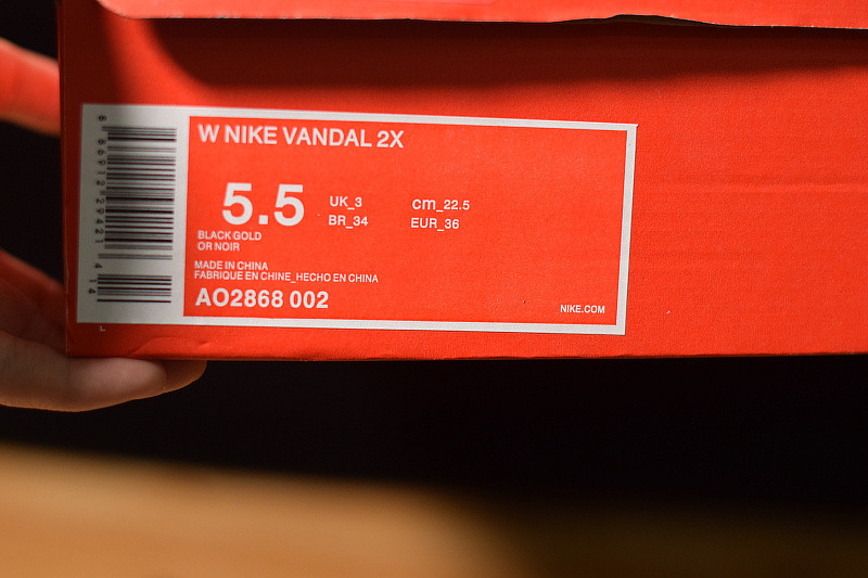 nike vandal 2x（w） ao2868-002