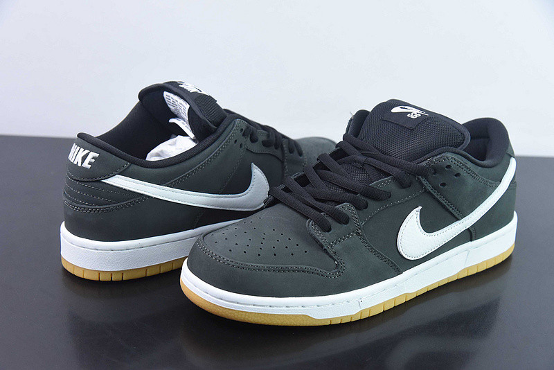 nike sb dunk low "black/gum" cd2563-006