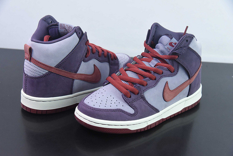 nike sb dunk high daybreak plum 313171-500