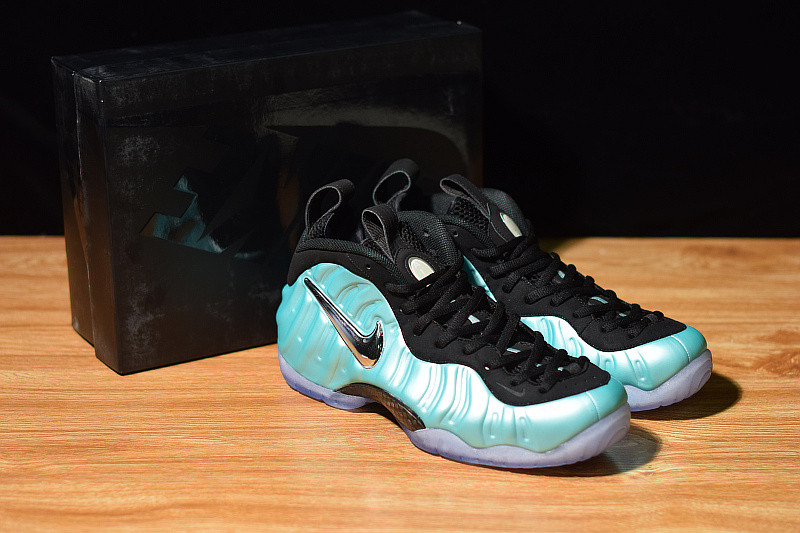 nike air foamposite pro "island green" 624041-303