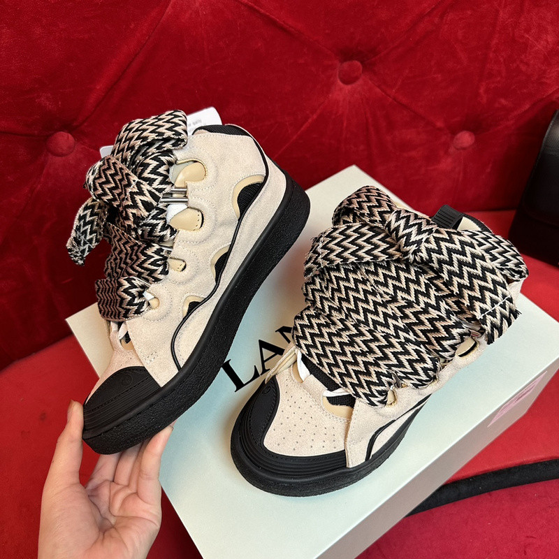lanvin curb sneaker