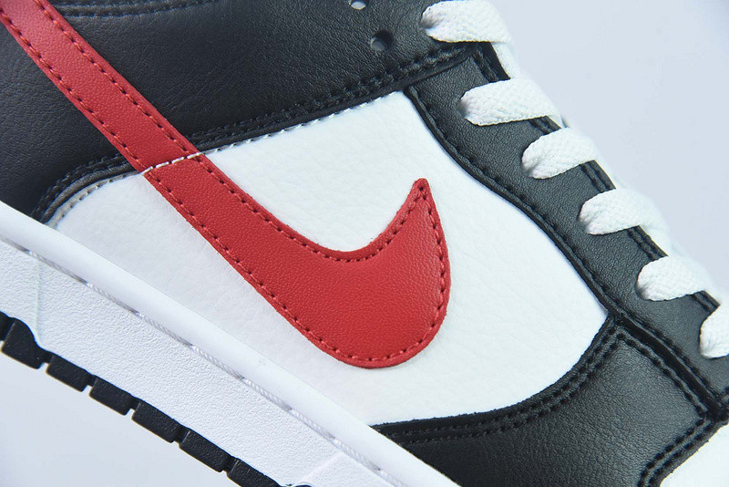 nike dunk low black university red fb3354-001