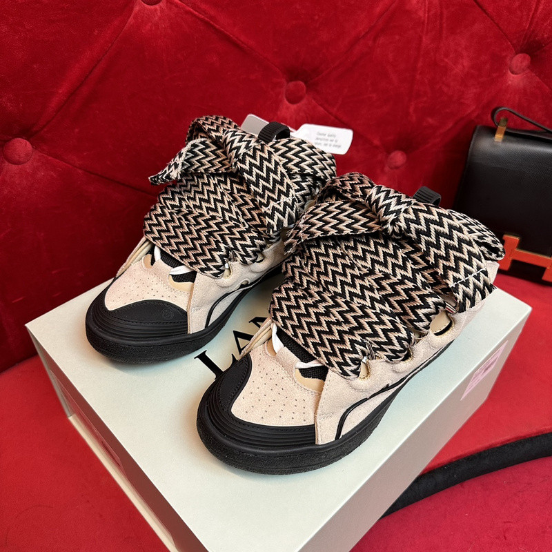 lanvin curb sneaker