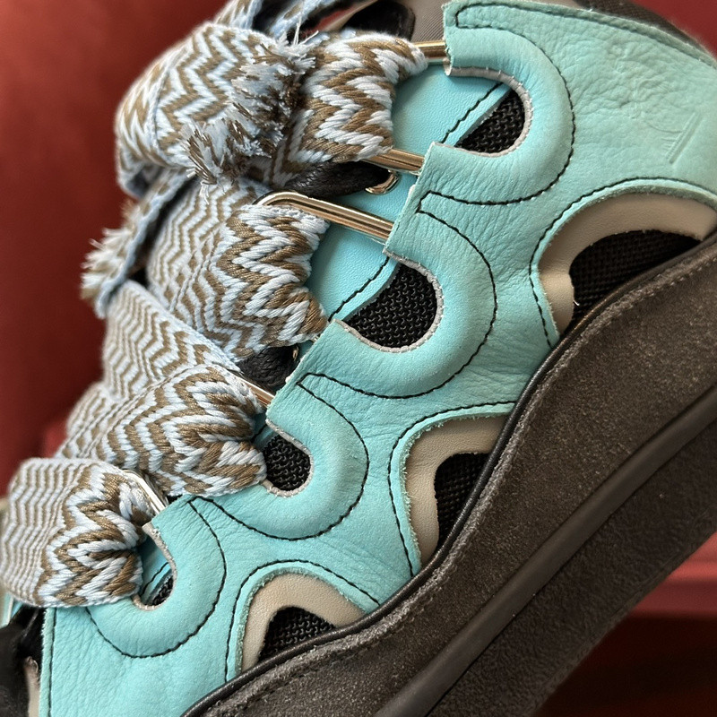 lanvin curb sneaker
