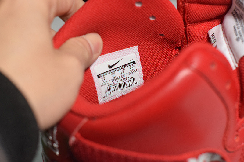 nike air force 1 high S*p*e sp "S*p*e" red 698696-610